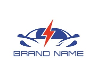 Projekt graficzny logo dla firmy online Electric car